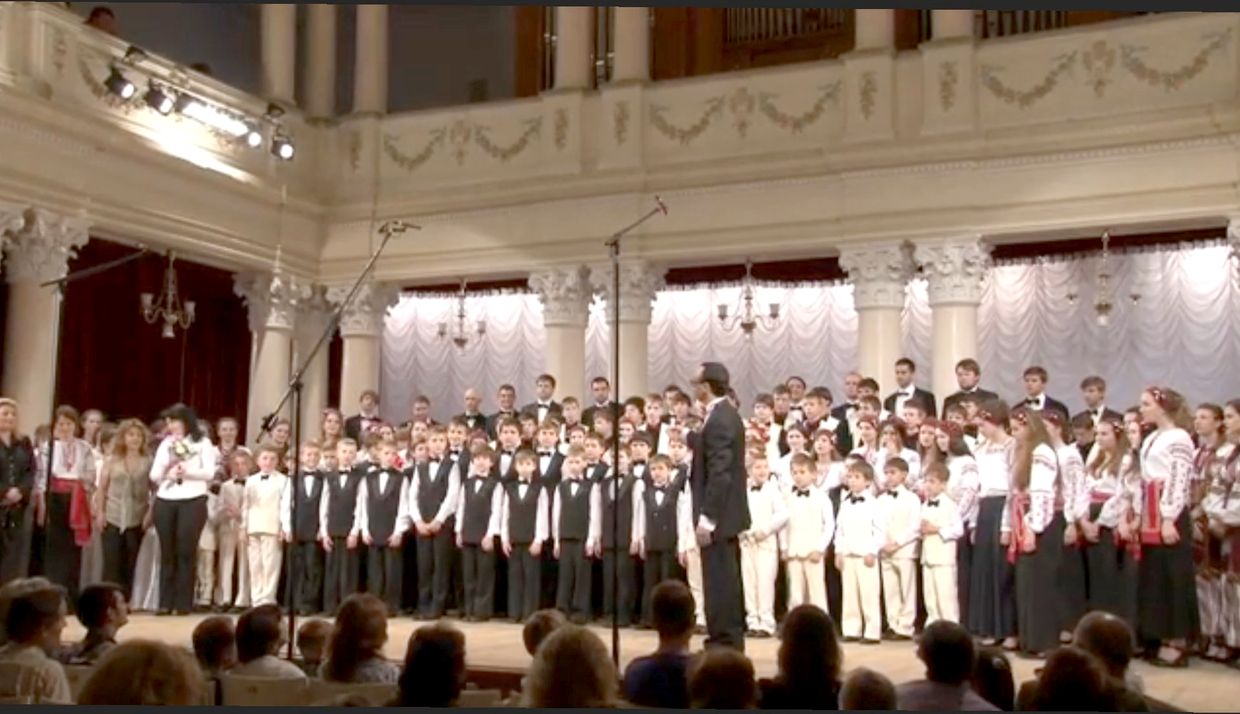 Хор мальчиков «Звоночек» Киевского дворца пионеров и школьников